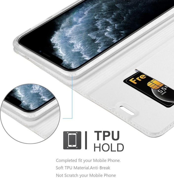 Actual product image Cadorabo Book Classy Style Cover (Apple iPhone 11 Pro)