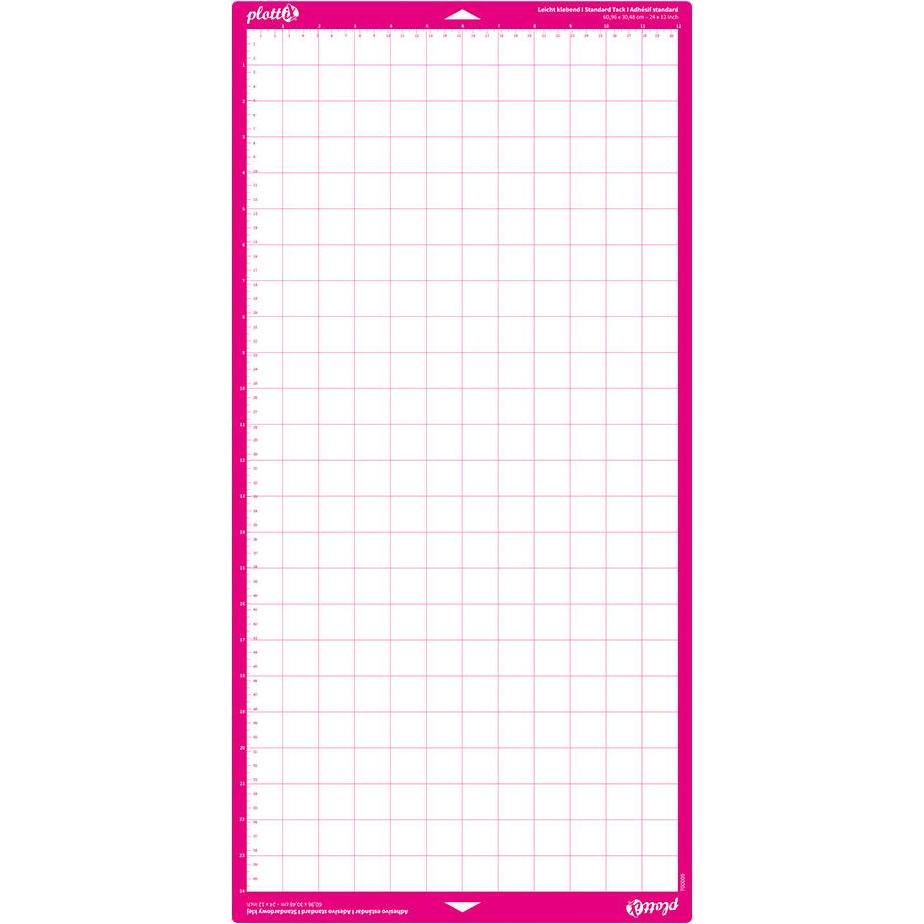 PlottiX, Accessori plotter da taglio, Tappetini da taglio per SILHOUETTE CAMEO - 60,96 x 30,48cm adesivo standard