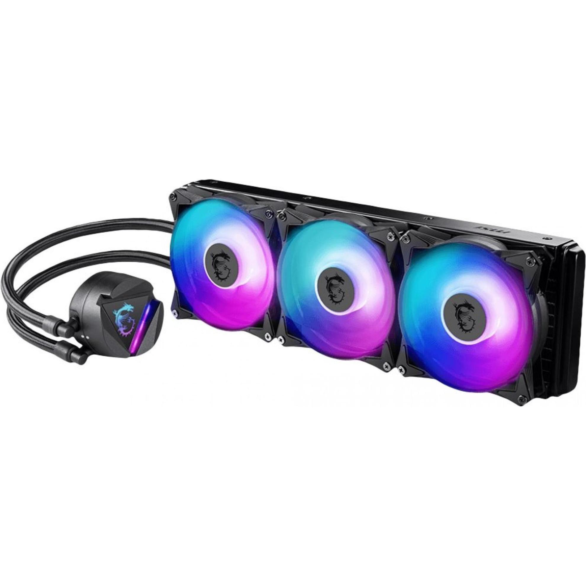 MSI MAG CORELIQUID 360R V2, CPU Wasserkühler, Schwarz