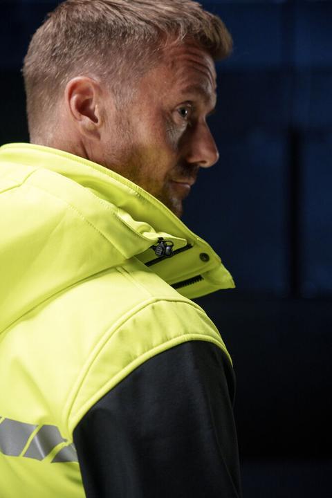 Produktbild Projob 7400 SOFTSHELL JACKET 7400 SOFTSHELL JACKET 9910-VIZ (7)