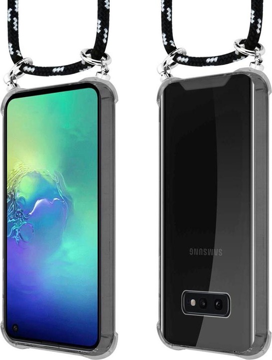 Produktbild Cadorabo TPU Handy Kette SILBER Cover