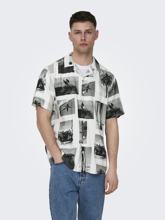 Produktbild Only & Sons Normal geschnitten Hemdkragen Hemd Hemd (L)