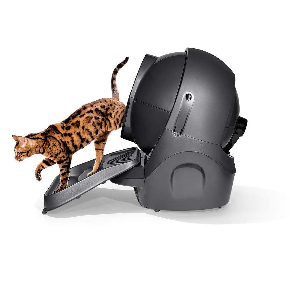 Rampe pour bac à litière - Litter-Robot - LR3-RA-GR - Gris - Accès facile - Compatible avec Litter-Robot 3