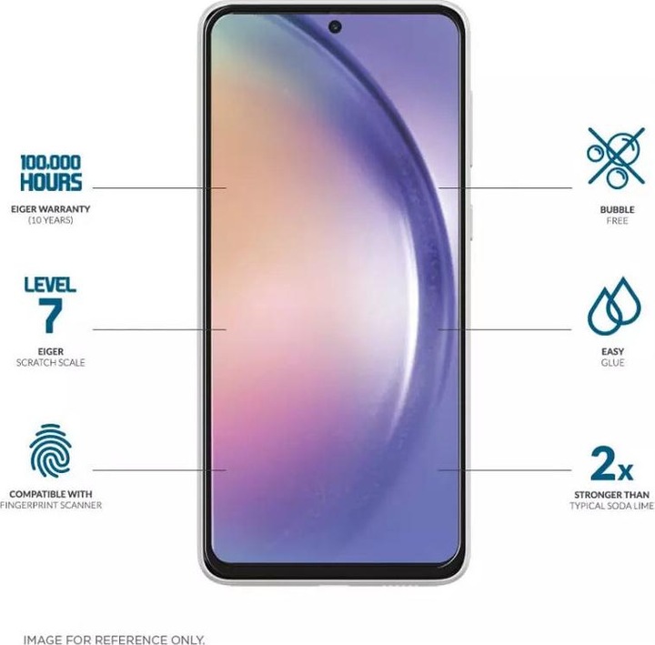 Produktbild Eiger Mountain Glass Clear Edge (1 Stück, Samsung Galaxy A54 5G)