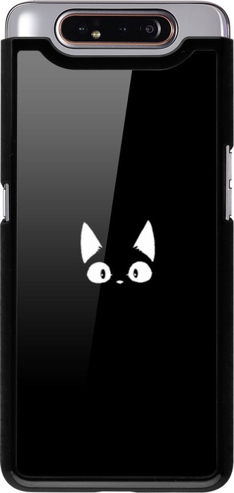 Immagine prodotto PhoneLook Coque Gatto divertente su nero (Samsung Galaxy A80)