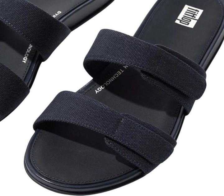 Actual product image Fitflop Womens/Ladies Gracie Canvas Adjustable Sandals (38)