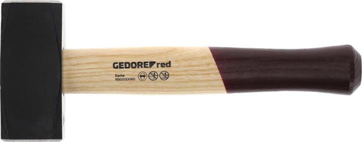Actual product image Gedore Red red R92200065 Mallet 2000 g 300 mm Ash (2110 g)