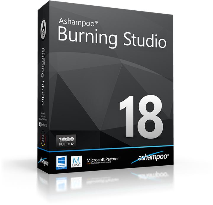 Produktbild Ashampoo Burning Studio 18 (1 User, unbegrenzt)
