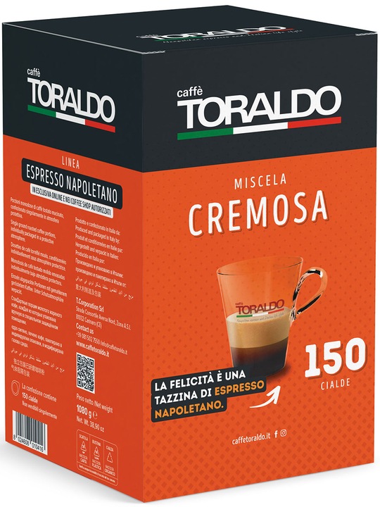 Actual product image Caffè Toraldo Miscela Cremosa (150 x Port.)