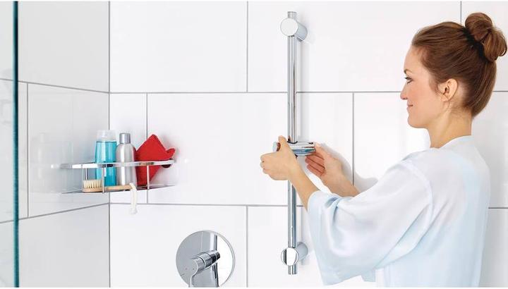 Image du produit tesa Barre de douche SPAA avec solution adhésive sans perçage