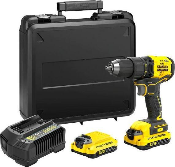Produktbild Stanley WIERTARKO-WKRĘTARKA 18V V20 60Nm 2x1,5Ah SFMCD710C2K (Akkubetrieb)