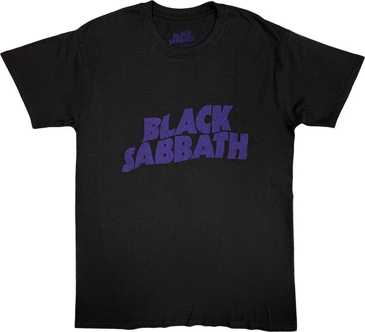 Actual product image Black Sabbath Wavy Logo Vintage (M)