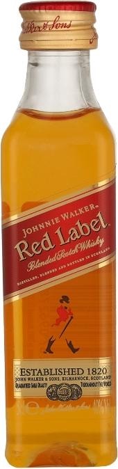 Immagine prodotto Johnnie Walker Etichetta rossa (Single Malt, Whisky scozzese, 1 x 5 cl)