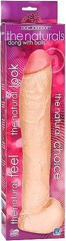 Produktbild Doc Johnson The Naturals - Dong With Balls