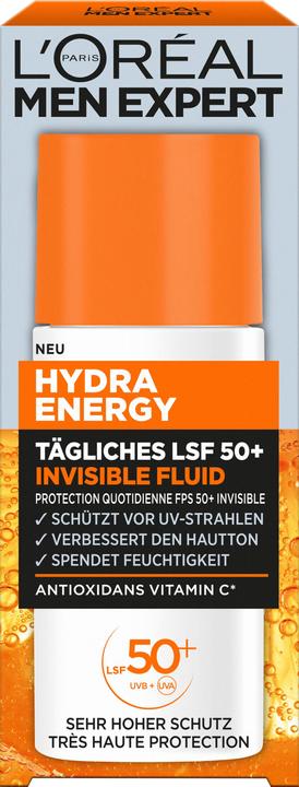Actual product image L'Oréal Paris Hydra Energetic (Suntan cream, SPF 50+, 50 ml)
