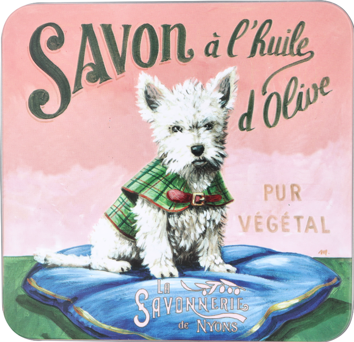 Immagine prodotto Benois Discop Set di saponette La Savonnerie De Nyons 4 pezzi - Cane (Sapone duro)