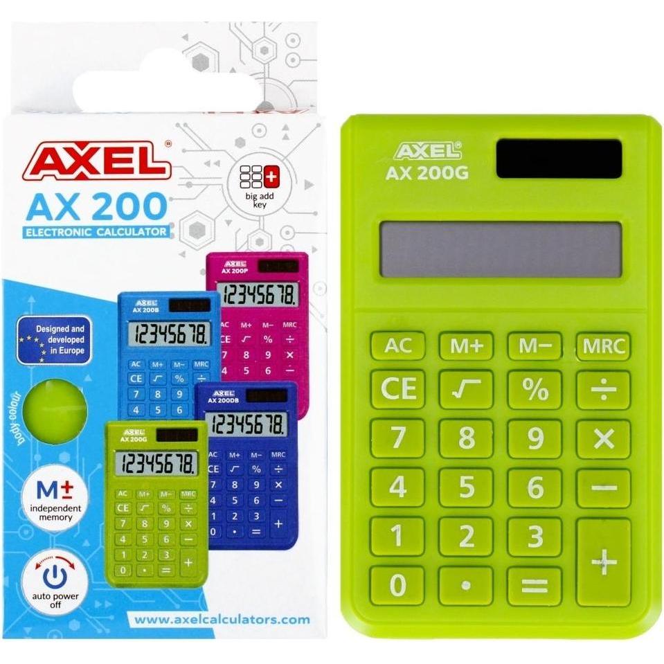 Axel & Ash, Calcolatrice, Axel AX-200G Taschenrechner