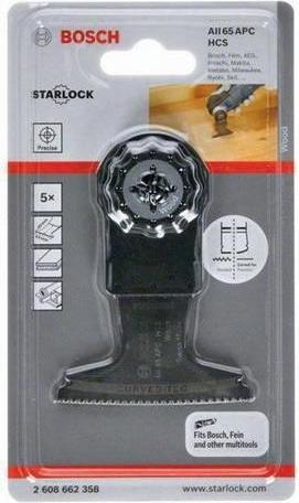 Productafbeelding Bosch Professional Zubehör AII 65 APC Tauchsägeblatt für Multifunktionswerkzeuge, 5-tlg.