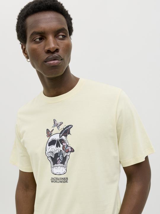 Actual product image Jack & Jones Gedruckt Rundhalsausschnitt T-shirt T-shirt (XXL)