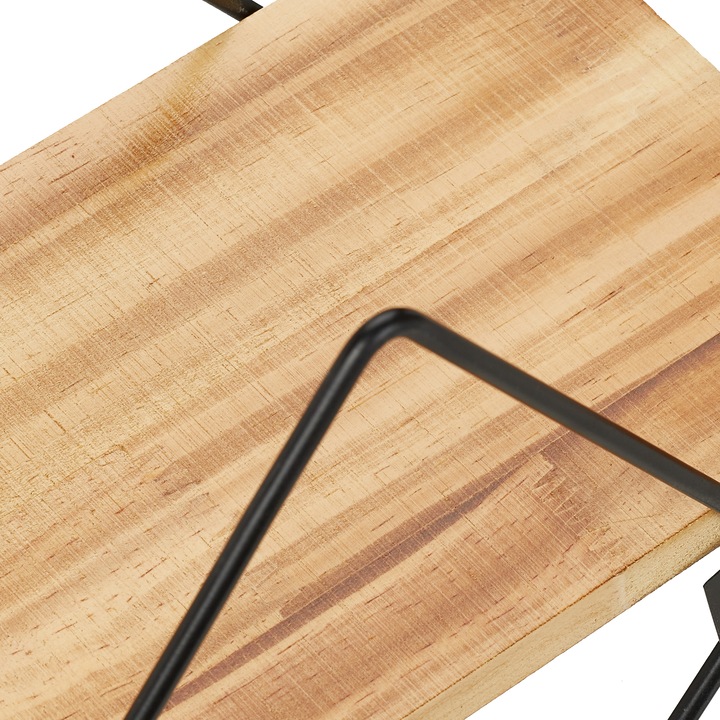 Actual product image Relaxdays Floating wall shelf (30 x 15 x 30 cm)