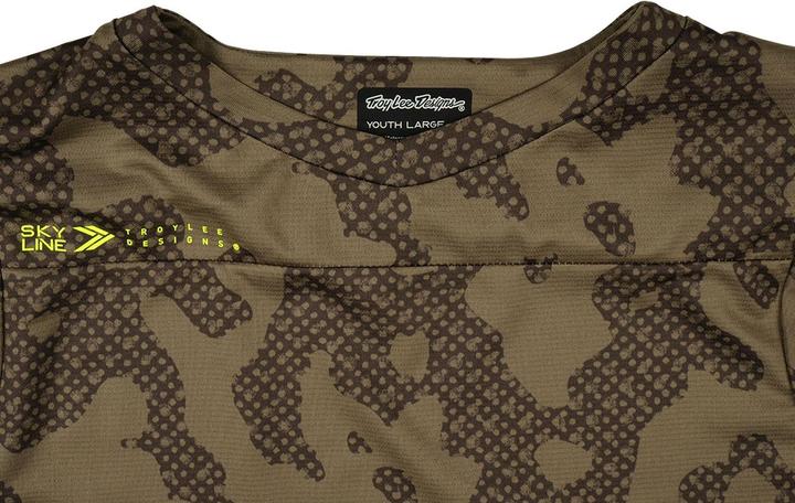 Produktbild Troy Lee Designs Skyline SS Jersey, Scrubland, olive, youth XS (XS)