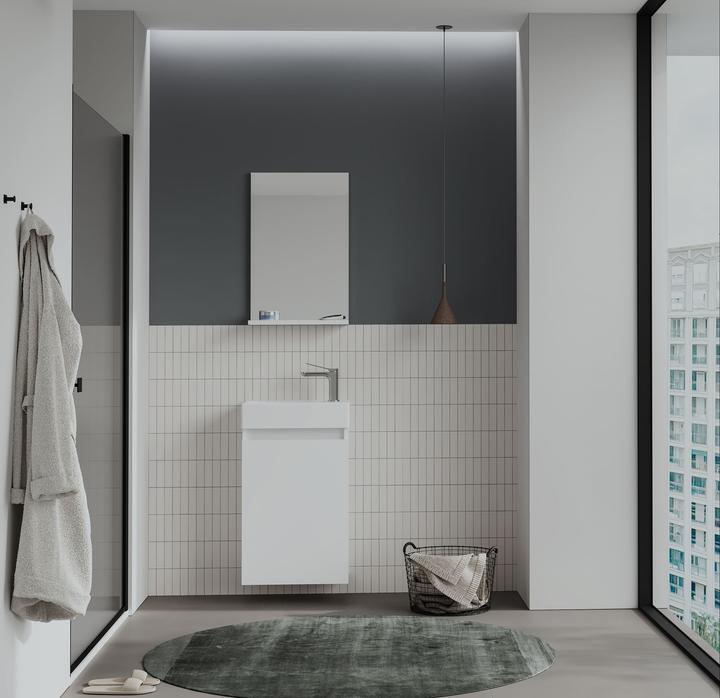 Produktbild Homitis Conza 45 Bathroom Cabinet With Sink & Mirror Set (2 Pieces)