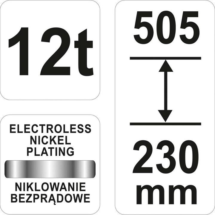 Produktbild Yato Stempelwagenheber