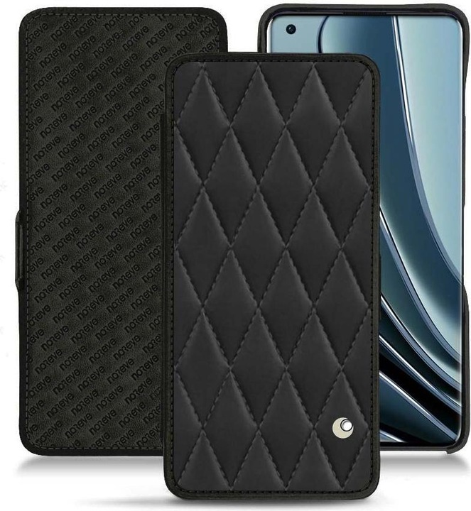 Actual product image Noreve Horizontal leather flap shell (Realme 10 Pro+)