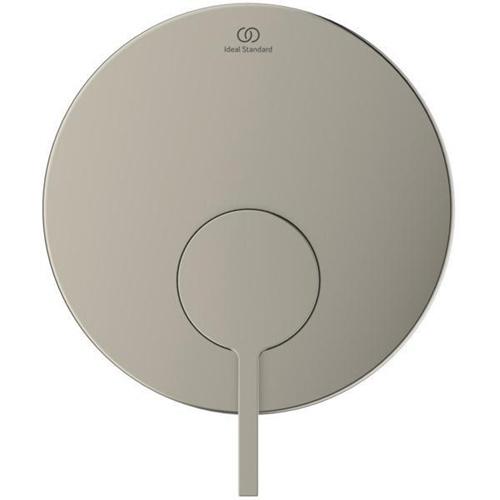 Ideal Standard, Rubinetteria per bagno, IDS miscelatore monocomando per doccia JOY UP kit 2 per installazione a parete silver storm