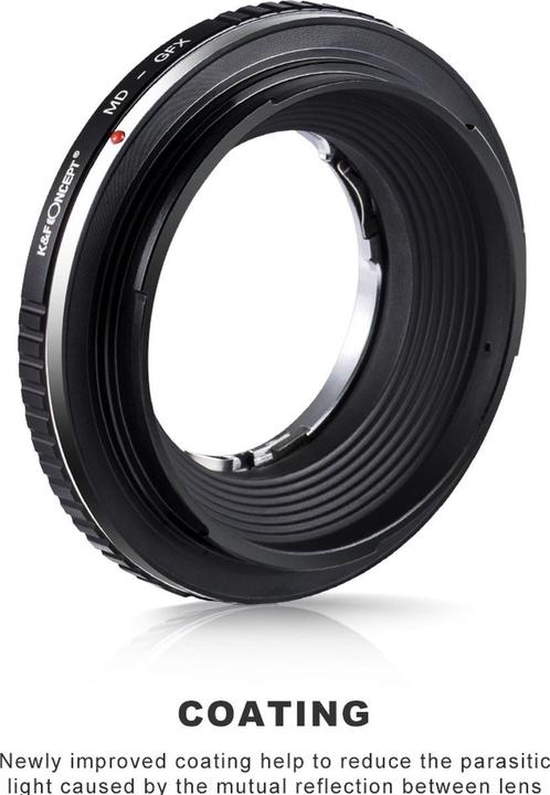Produktbild K&F Concept High Precision Lens Adapter Mount, MD-GFX