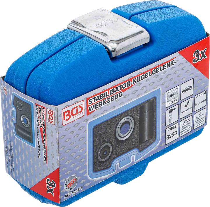 Actual product image BGS Stabiliser Ball Joint Tool for Supporting Joint Tool Set for 8293