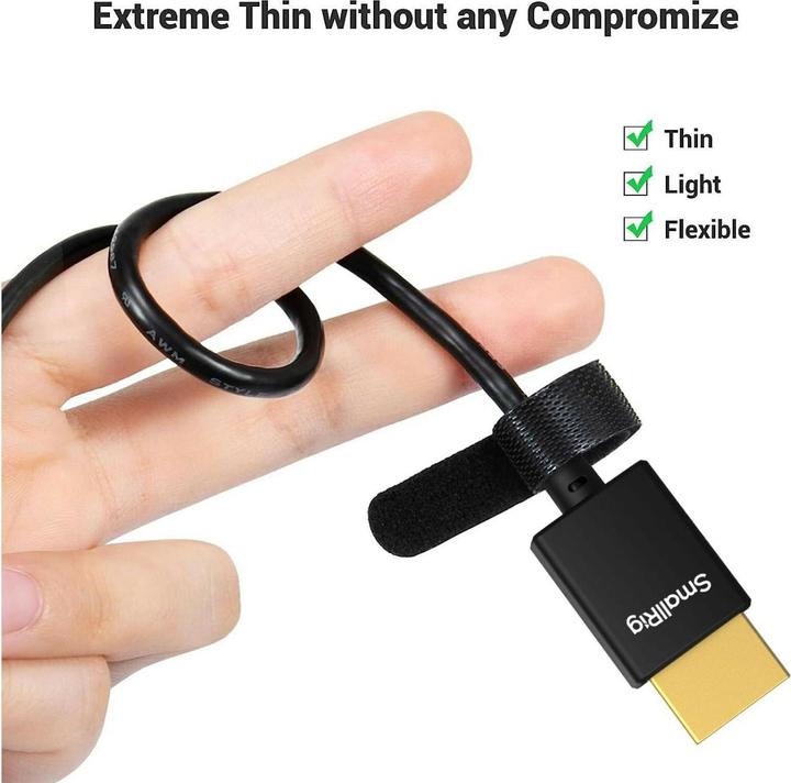 Actual product image SmallRig HDMI (Typ A) — HDMI (Typ A) (1 m, HDMI, 2.0)