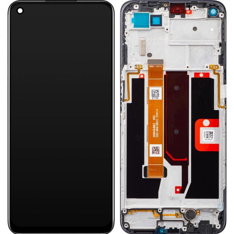 OPPO Display Unit für A74 5G / A54 5G, Schwarz (Display, Oppo A54 5G, Oppo A74 5G), Mobilgerät Ersat