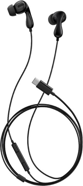 Actual product image Baseus Encok CZ20 Kopfhörer Kabelgebunden im Ohr Anrufe/Musik USB Typ-C Schwarz (Cable)
