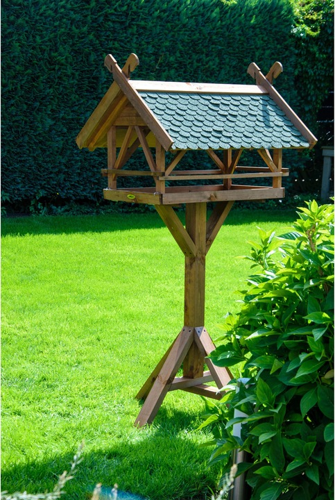 Actual product image Dobar Bird Feeder Westfalen incl. Stand 78 x 62 x 148 cm