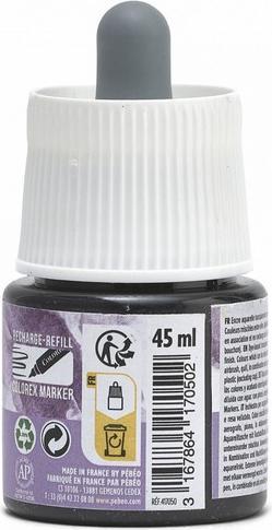 Productafbeelding Pebeo Colorex waterinkt (Payne is grijs, 45 ml)