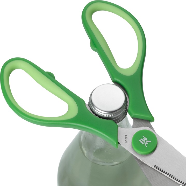 Produktbild WMF Küchenschere Haushaltsschere Allzweckschere 21cm Touch Sägeschliff grün (2100 cm)