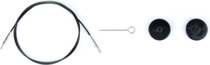 Actual product image Lykke Rope for needle tips for interchangeable needle tips 5 (13 cm) 80 cm black
