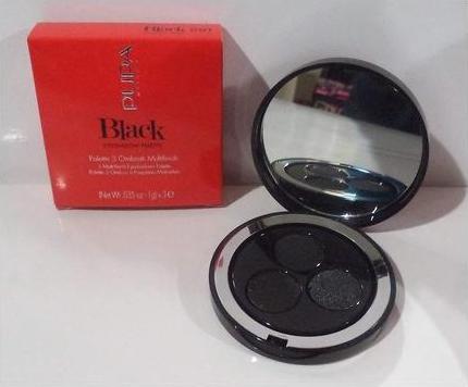 Actual product image Pupa Milano Black Eyeshadow Palette (001 Shades Of Black)