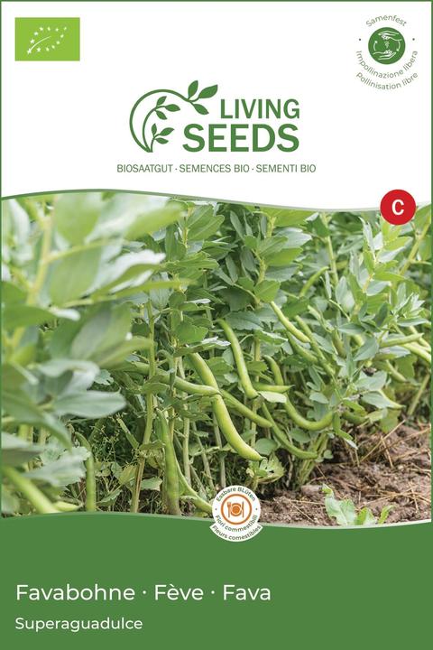 Produktbild Living Seeds Favabohne Superaguadulce (Gemüsesamen)