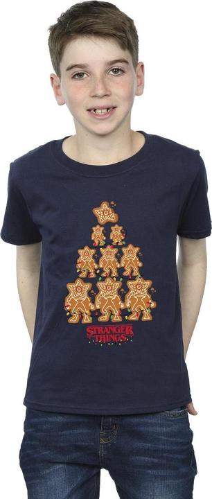 Produktbild Netflix Stranger Things Gingerbread TShirt Jungen (128)
