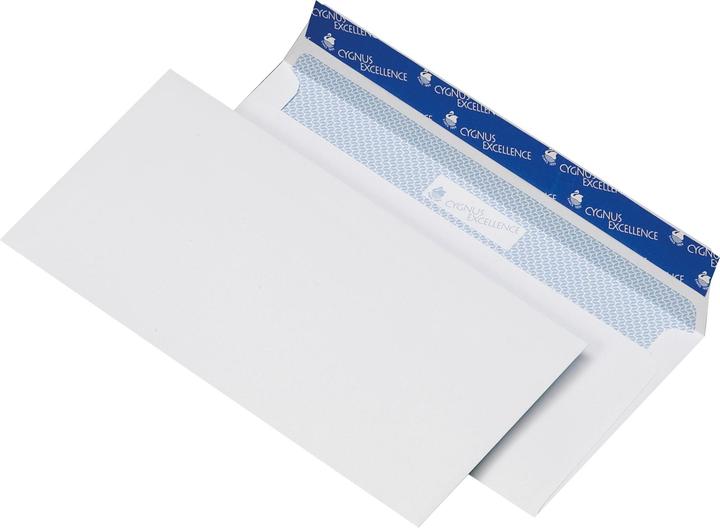 Cygnus Excellence Briefumschläge, DIN C6, mit oder ohne Fenster, 500 Stück (C6, 500 x)