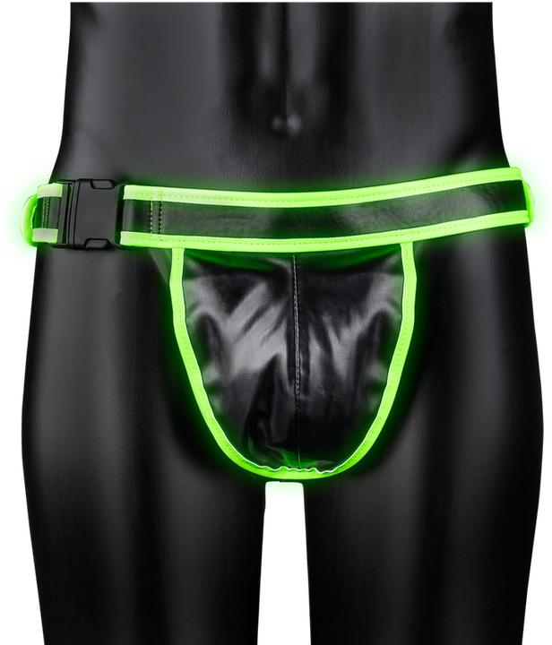 Produktbild Ouch! Buckle Jock Strap - Glow in the Dark (L)