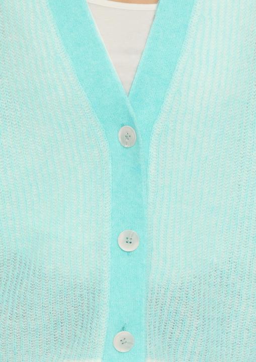 Immagine prodotto S.Oliver Strickjacke Lockere Strickjacke aus Alpakamix mit Rippstruktur (48)