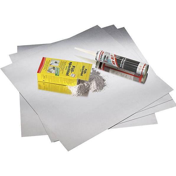 Magnetoplan, Pinnwand, magnetowand-Set, mit Zubehör (Magnettafel, 50 x 50 cm)