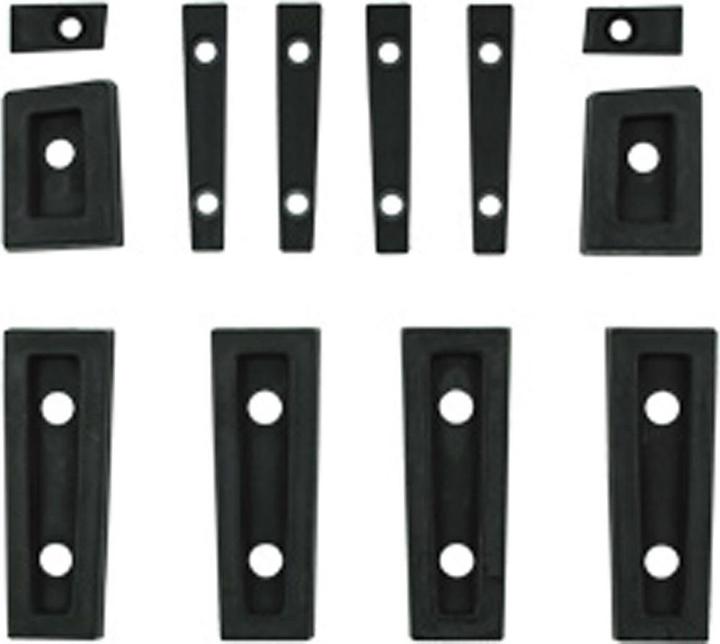 Garmin Tacx rubberen voetjes Antares/Galaxia