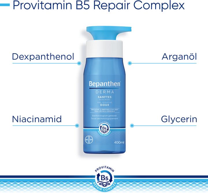 Image du produit Bepanthen Derma Gel douche doux (400 ml)