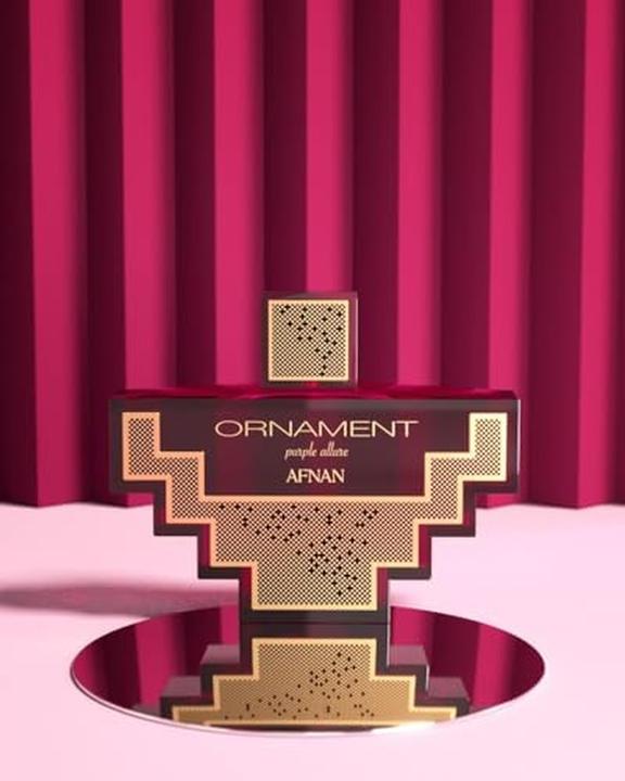 Actual product image Afnan Ornament Purple Allure by Eau de Parfum Spray 100 ml (Eau de parfum, 100 ml)