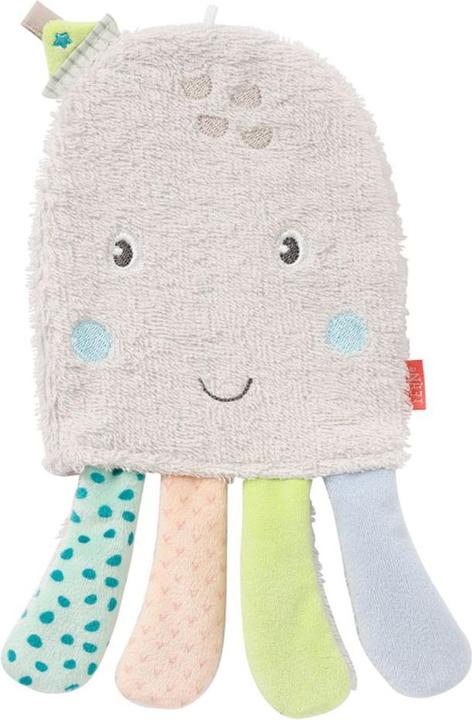 Fehn Baby-Waschhandschuh Oktopus
