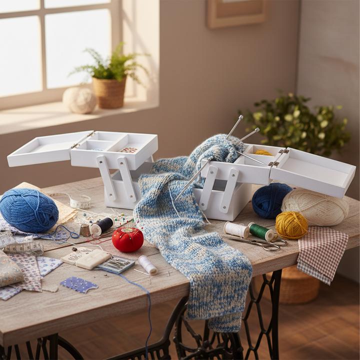 Actual product image Relaxdays sew box